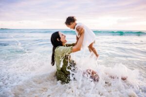 cayman islands cute family beach photography